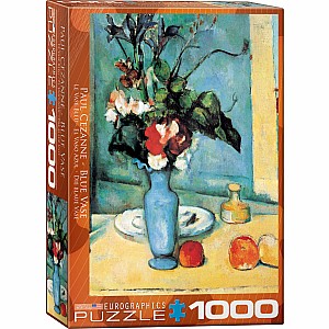 Impressionism Puzzles - Blue Vase by Paul Cezanne
