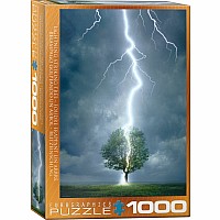 Lighting Striking Tree 1000-piece Puzzle