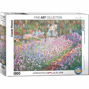 The Artist's Garden by Claude Monet 1000-Piece Puzzle