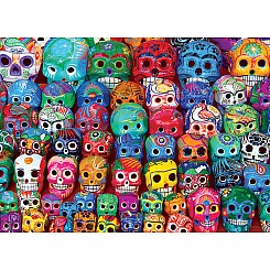 Traditional Mexican Skulls 1000-piece Puzzle