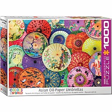Colors of the World Puzzles - Asian Oil-Paper Umbrellas