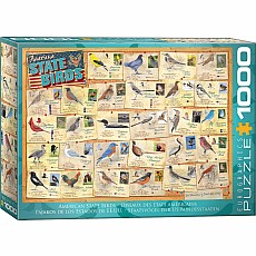 Birds Puzzles - American State Birds by David Sibley