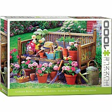 Gardening Puzzles - Garden Bench