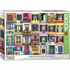 Colors of the World Puzzles - Mediterranean Windows