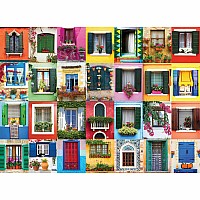 Mediterranean Windows 1000-piece Puzzle