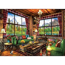 Cozy Cabin by Dominic Davison 1000-Piece Puzzle 