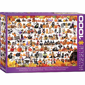 Halloween Pets 1000-piece Puzzle