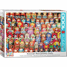 Colors of the World Puzzles - Russian Matryoshkas Dolls