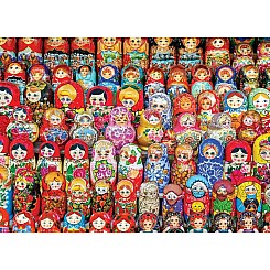 Russian Matryoshka Dolls 1000-piece Puzzle