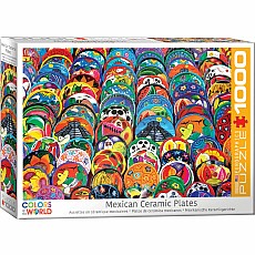 Colors of the World Puzzles - Mexican Ceramic Plates