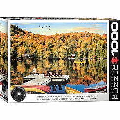HDR Photography Puzzles - Lakeside Cottage, Quebec