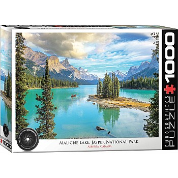 Maligne Lake Alberta 1000-piece Puzzle