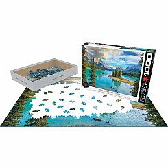 Maligne Lake Alberta 1000-piece Puzzle