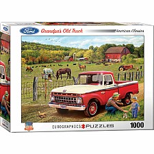 American Classics Puzzles - Grandpa's Old Truck (1965 Ford F-100) by Greg Girdano