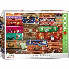 Colors of the World Puzzles - Travel Suitcases
