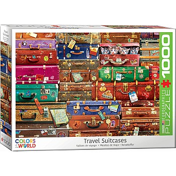 Colors of the World Puzzles - Travel Suitcases