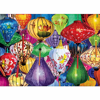 Puzzles Asian Lanterns. 1000-Piece Puzzle 