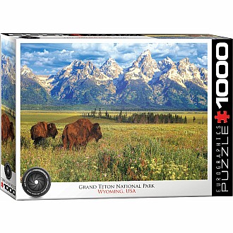 HDR Photography Puzzles - Grand Teton National Park Photography by Steve Hinch