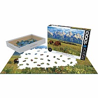 Grand Teton National Park 1000-piece Puzzle