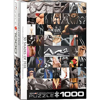 Erotica Photography Puzzles - 50 shades of Her