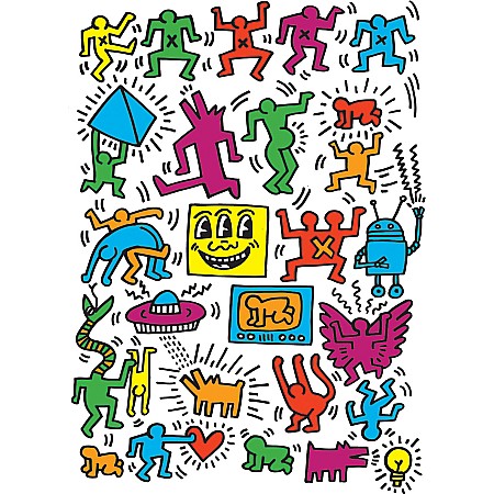 Collage By Keith Haring 1000-piece Puzzle