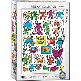 Collage By Keith Haring 1000-piece Puzzle