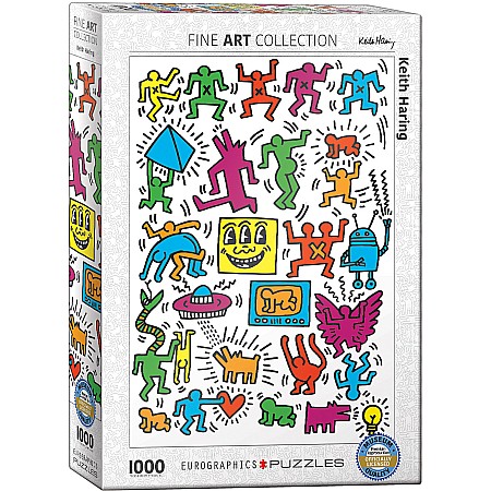 Collage By Keith Haring 1000-piece Puzzle