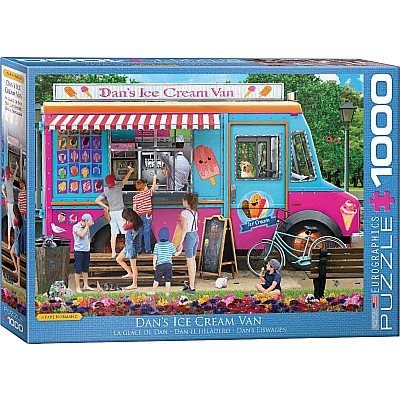 Dans Ice Cream Van 1000-Piece Puzzle