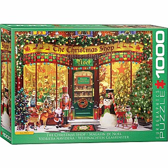 Favorite Shops & Pastimes Puzzles - The Christmas Shop by Garry Walton