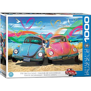 The Groovy Volkswagen Puzzles - VW Beetle Love