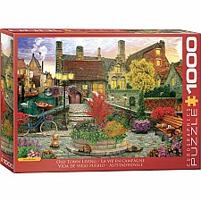 Vibrant Scenery Puzzles - Old Town Living by David McLean