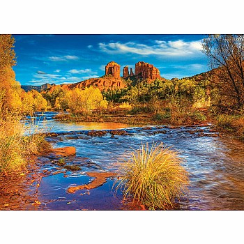 HDR Photography Puzzles - Red Rock Crossing, AZ