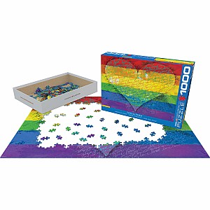 Rainbow Puzzles Puzzles - Love & Pride!