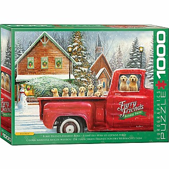 Christmas Puzzles - Furry Friends Holiday Farm