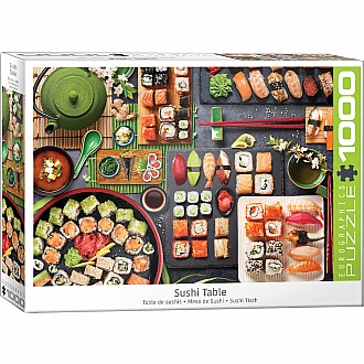 Sushi Table 1000-piece Puzzle
