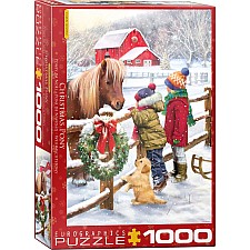 Christmas Pony 1000-piece Puzzle