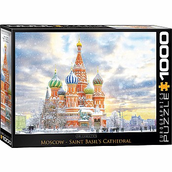Moscow, Russia Saint Basil's Cathedral 1000-piece Puzzle