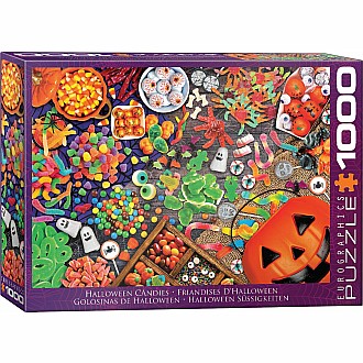 Halloween Candies (1000 pc puzzle )
