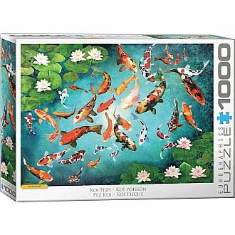 Koi Fish puzzle (1000 pc)