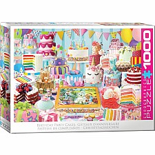 Birthday Cake Party puzzle (1000 pc)