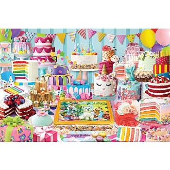 Birthday Cake Party puzzle (1000 pc)