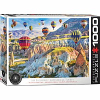 Air Balloon, Cappadocia, Turkey (1000 pc puzzle - HDR Photography )