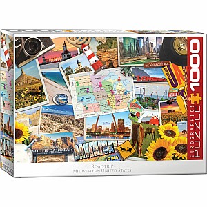 Midwestern United States - Road Trip (1000 Pc puzzle)