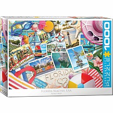 Florida Beaches USA - Road Trip (1000 Pc puzzle)