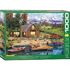 Mountain Cabin 1000-piece Puzzle