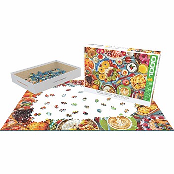 Breakfast Table (1000 pc puzzle - Flavors of the World)