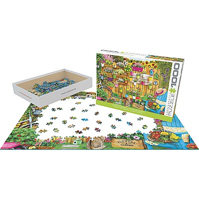 Garden Flowers 1000-piece Puzzle