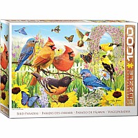 Bird Paradise by Greg Giordano 1000-Piece Puzzle Puzzle