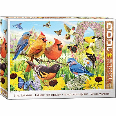 Bird Paradise by Greg Giordano 1000-Piece Puzzle Puzzle