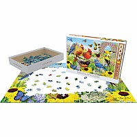 Bird Paradise by Greg Giordano 1000-Piece Puzzle Puzzle